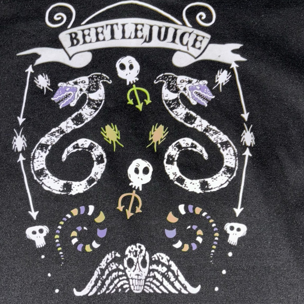 Beetlejuice Juniors Women’s Graphic Hoodie Sweatshirt Various sizes